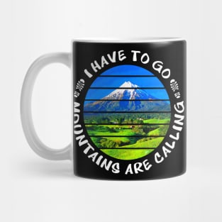 Mountains are calling I have to go walking outside in nature and enjoy the hike in the beautiful surrounding between rivers, trees, rocks, wildlife and green fields. Hiking is a pure gem of joy.   Mug